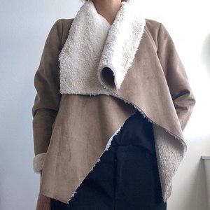 Lauren Ralph Lauren Women’s Brown Shearling look-a-like Jacket | Women’s Size S